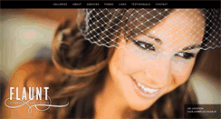 Desktop Screenshot of flauntmakeovers.com